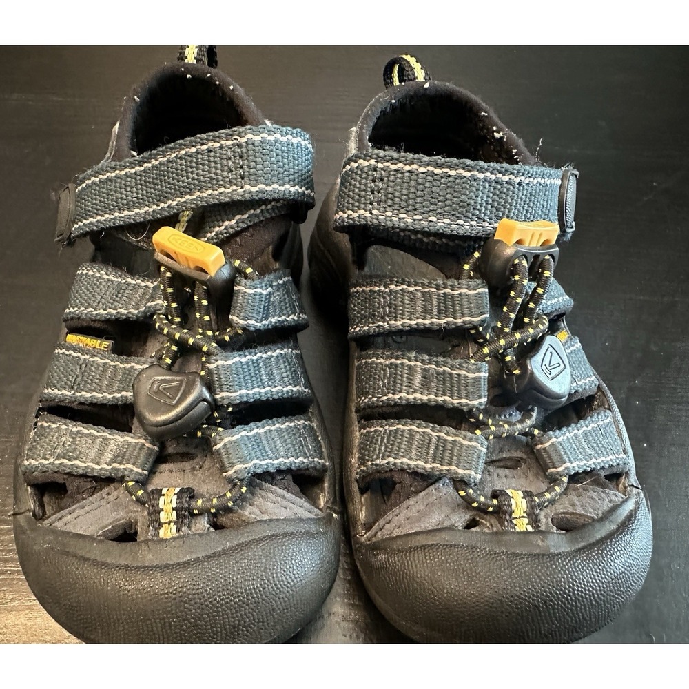 Keen H2 Boys Blue Water Hiking Shoes Size 8